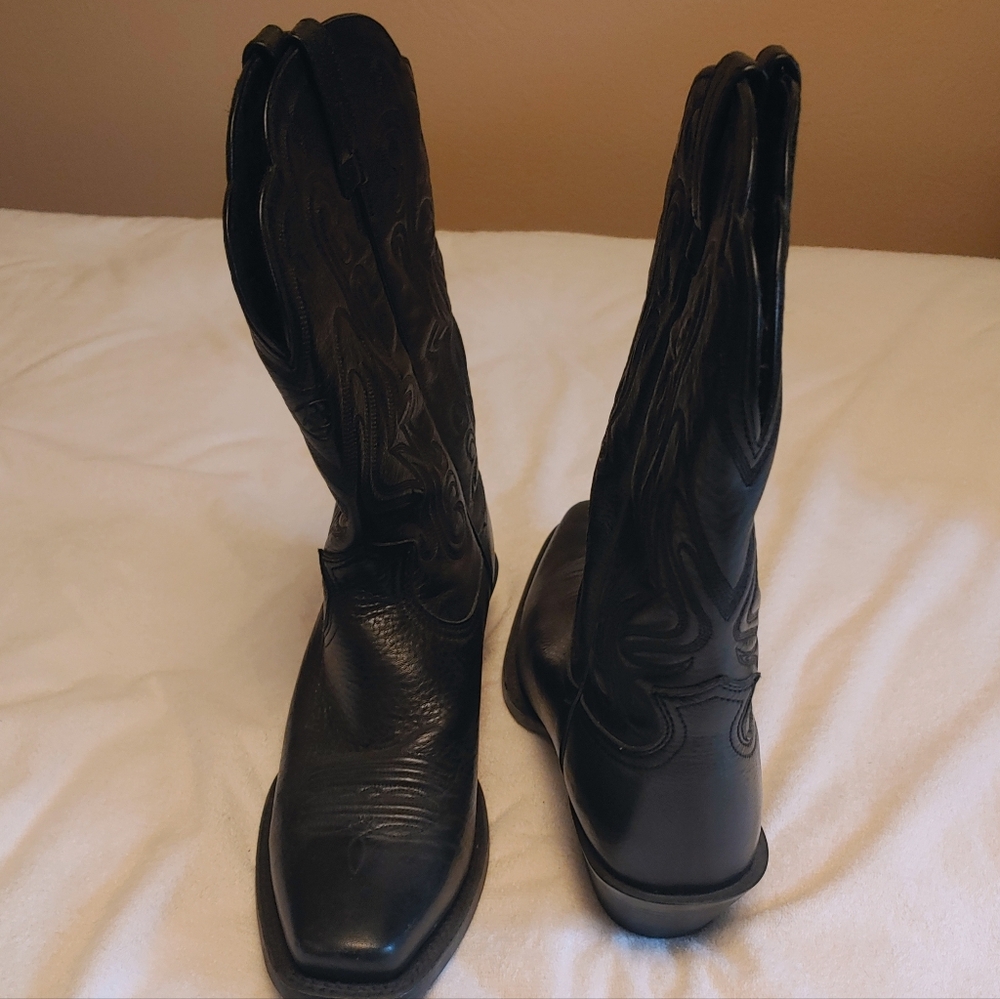 Ariat Black Western Leather Boots